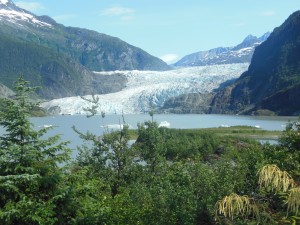 Monday's trip to the Mendenhall Glacier